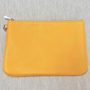 Thirty-One Rubie Mini Pouch - Fields of Gold -  yellow / mustard